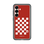 スリムプロテクションプレミアムケース［ Racing checkered flag Red - レーシングチェッカーフラッグ レッド ］