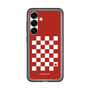 スリムプロテクションプレミアムケース［ Racing checkered flag Red - レーシングチェッカーフラッグ レッド ］