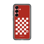 スリムプロテクションプレミアムケース［ Racing checkered flag Red - レーシングチェッカーフラッグ レッド ］