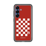 スリムプロテクションプレミアムケース［ Racing checkered flag Red - レーシングチェッカーフラッグ レッド ］