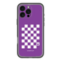 スリムプロテクションプレミアムケース［ Racing checkered flag Purple - レーシングチェッカーフラッグ パープル ］