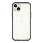 スリムプロテクションプレミアムケース［ Racing checkered flag White - レーシングチェッカーフラッグ ホワイト ］