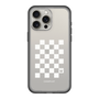 スリムプロテクションプレミアムケース［ Racing checkered flag White - レーシングチェッカーフラッグ ホワイト ］