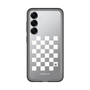 スリムプロテクションプレミアムケース［ Racing checkered flag White - レーシングチェッカーフラッグ ホワイト ］