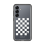 スリムプロテクションプレミアムケース［ Racing checkered flag White - レーシングチェッカーフラッグ ホワイト ］