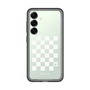 スリムプロテクションプレミアムケース［ Racing checkered flag White - レーシングチェッカーフラッグ ホワイト ］