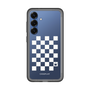 スリムプロテクションプレミアムケース［ Racing checkered flag White - レーシングチェッカーフラッグ ホワイト ］