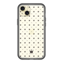スリムプロテクションプレミアムケース［ CASEPLAY Crown dots Black - ケースプレイ・クラウン・ドッツ ブラック ］