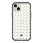 スリムプロテクションプレミアムケース［ CASEPLAY Crown dots Black - ケースプレイ・クラウン・ドッツ ブラック ］