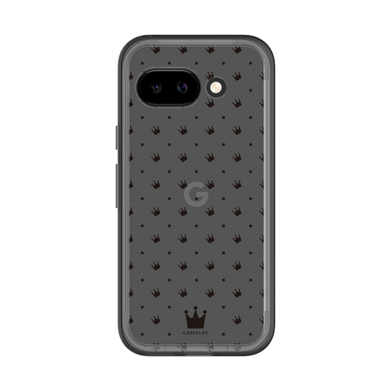 スリムプロテクションプレミアムケース［ CASEPLAY Crown dots Black - ケースプレイ・クラウン・ドッツ ブラック ］