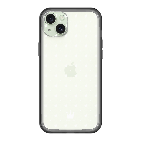 スリムプロテクションプレミアムケース［ CASEPLAY Crown dots White - ケースプレイ・クラウン・ドッツ ホワイト ］