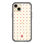 スリムプロテクションプレミアムケース［ CASEPLAY Crown dots Red - ケースプレイ・クラウン・ドッツ レッド ］