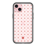 スリムプロテクションプレミアムケース［ CASEPLAY Crown dots Red - ケースプレイ・クラウン・ドッツ レッド ］