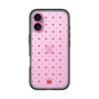 スリムプロテクションプレミアムケース［ CASEPLAY Crown dots Red - ケースプレイ・クラウン・ドッツ レッド ］