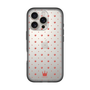 スリムプロテクションプレミアムケース［ CASEPLAY Crown dots Red - ケースプレイ・クラウン・ドッツ レッド ］