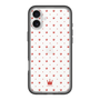 スリムプロテクションプレミアムケース［ CASEPLAY Crown dots Red - ケースプレイ・クラウン・ドッツ レッド ］