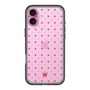 スリムプロテクションプレミアムケース［ CASEPLAY Crown dots Red - ケースプレイ・クラウン・ドッツ レッド ］