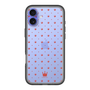 スリムプロテクションプレミアムケース［ CASEPLAY Crown dots Red - ケースプレイ・クラウン・ドッツ レッド ］