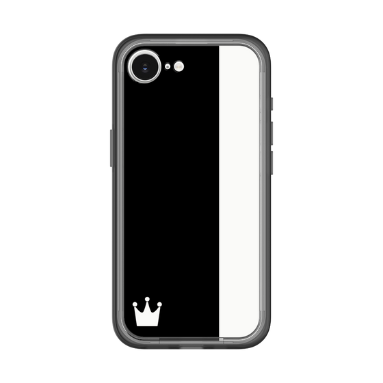 スリムプロテクションプレミアムケース［ CASEPLAY Bi-Colors Black & White - ケースプレイ・バイカラー ブラック＆ホワイト ］