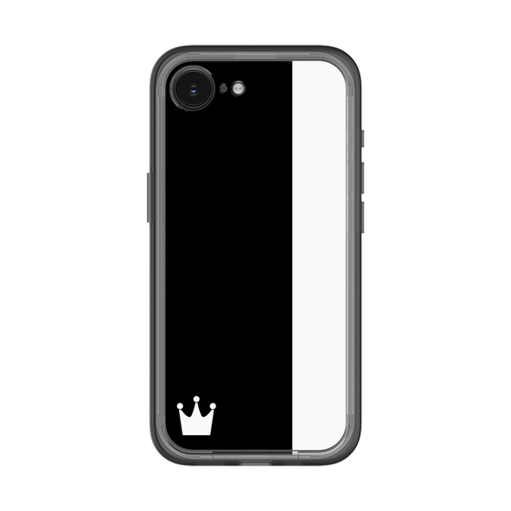 スリムプロテクションプレミアムケース［ CASEPLAY Bi-Colors Black & White - ケースプレイ・バイカラー ブラック＆ホワイト ］