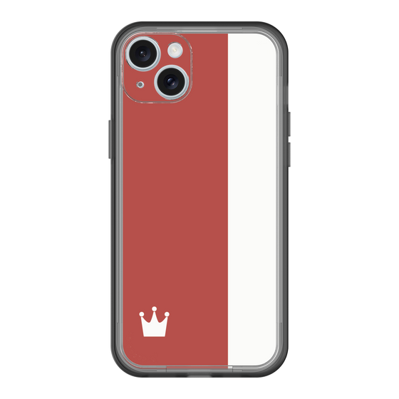 スリムプロテクションプレミアムケース［ CASEPLAY Bi-Colors Red & White - ケースプレイ・バイカラー レッド＆ホワイト ］