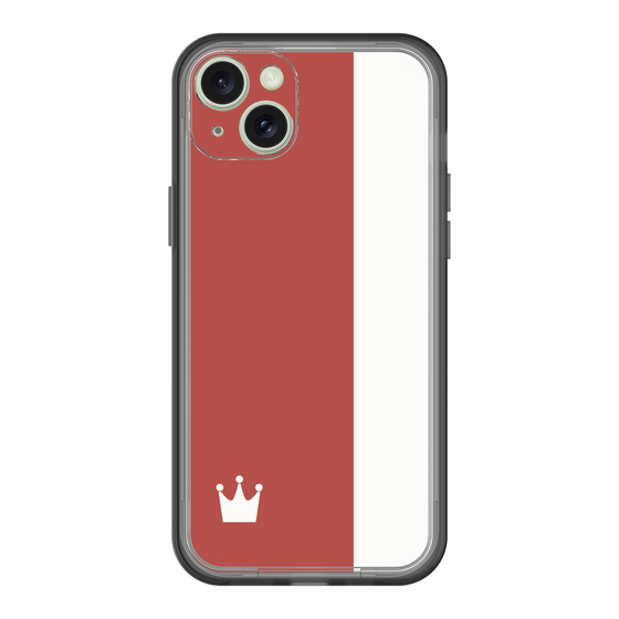 スリムプロテクションプレミアムケース［ CASEPLAY Bi-Colors Red & White - ケースプレイ・バイカラー レッド＆ホワイト ］