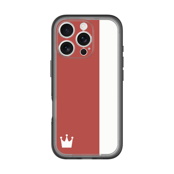 スリムプロテクションプレミアムケース［ CASEPLAY Bi-Colors Red & White - ケースプレイ・バイカラー レッド＆ホワイト ］