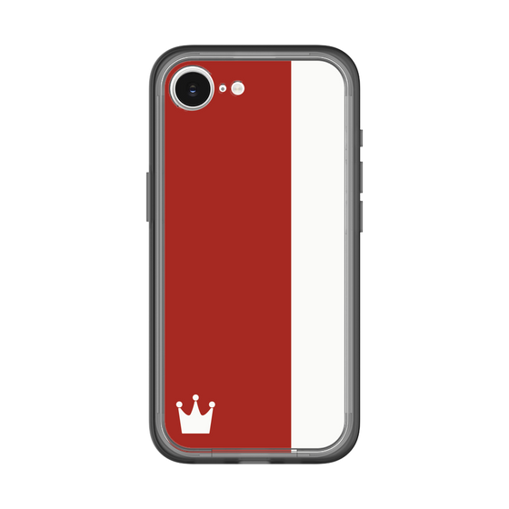 スリムプロテクションプレミアムケース［ CASEPLAY Bi-Colors Red & White - ケースプレイ・バイカラー レッド＆ホワイト ］