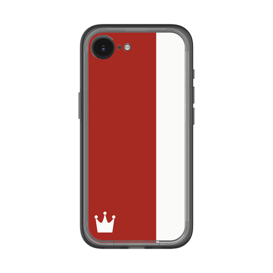 スリムプロテクションプレミアムケース［ CASEPLAY Bi-Colors Red & White - ケースプレイ・バイカラー レッド＆ホワイト ］