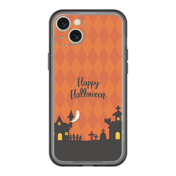スリムプロテクションプレミアムケース［ Halloween World - Orange ］