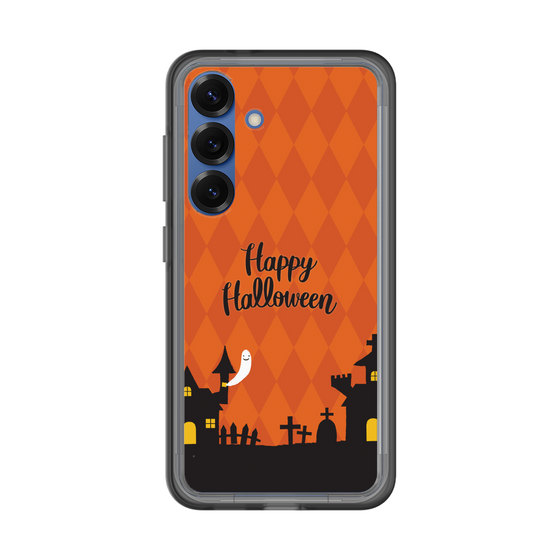 スリムプロテクションプレミアムケース［ Halloween World - Orange ］