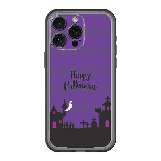 スリムプロテクションプレミアムケース［ Halloween World - Purple ］