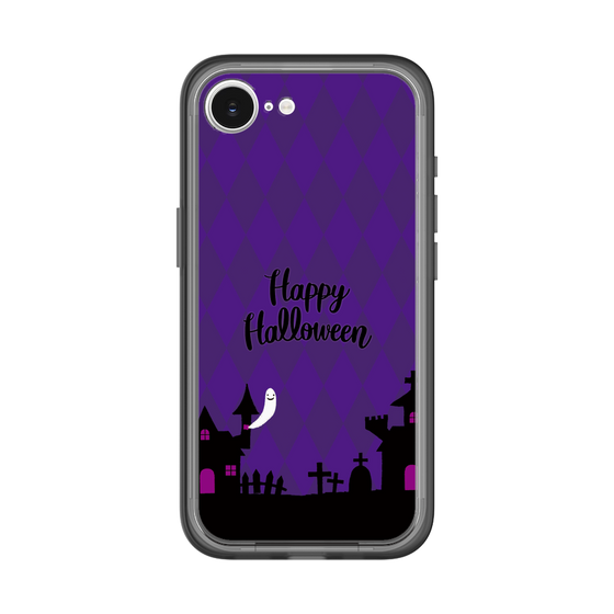 スリムプロテクションプレミアムケース［ Halloween World - Purple ］