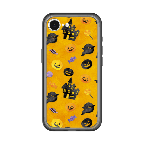 スリムプロテクションプレミアムケース［ Halloween Party - Orange ］