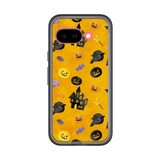 スリムプロテクションプレミアムケース［ Halloween Party - Orange ］