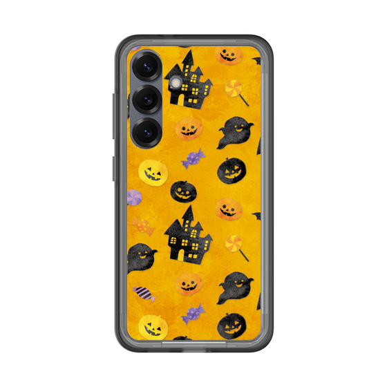 スリムプロテクションプレミアムケース［ Halloween Party - Orange ］