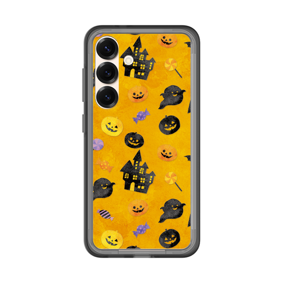 スリムプロテクションプレミアムケース［ Halloween Party - Orange ］