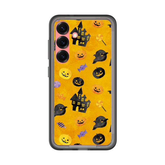 スリムプロテクションプレミアムケース［ Halloween Party - Orange ］