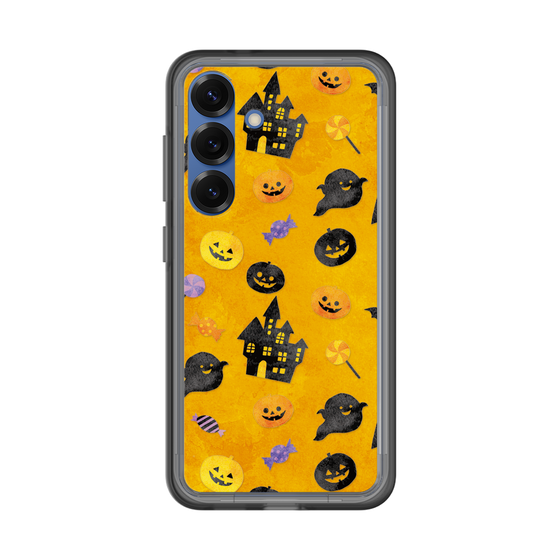 スリムプロテクションプレミアムケース［ Halloween Party - Orange ］