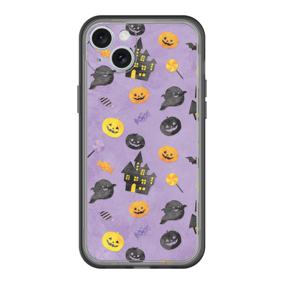 スリムプロテクションプレミアムケース［ Halloween Party - Purple ］