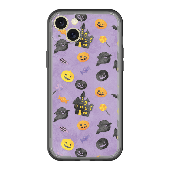 スリムプロテクションプレミアムケース［ Halloween Party - Purple ］