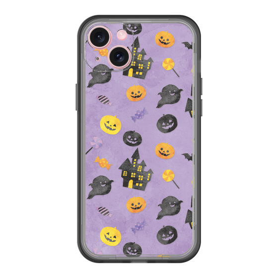 スリムプロテクションプレミアムケース［ Halloween Party - Purple ］