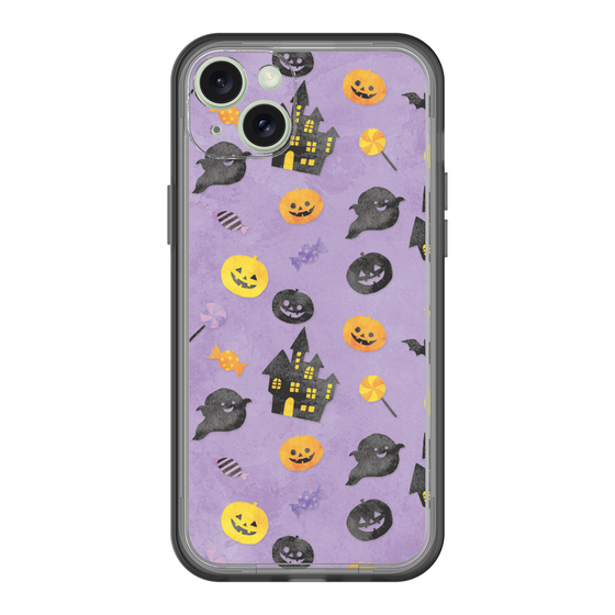 スリムプロテクションプレミアムケース［ Halloween Party - Purple ］