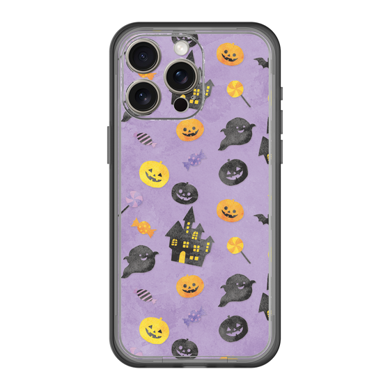 スリムプロテクションプレミアムケース［ Halloween Party - Purple ］