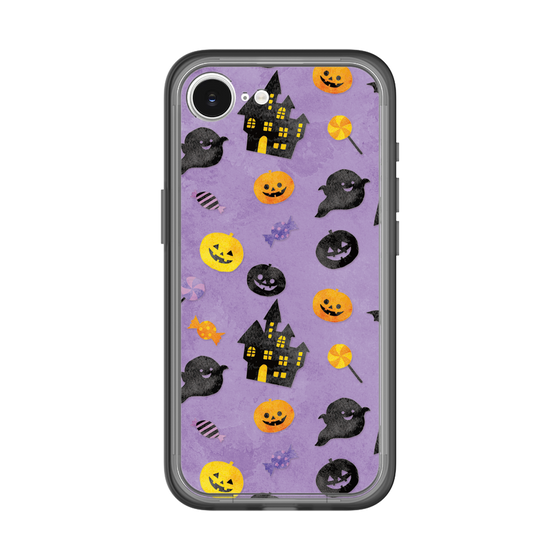 スリムプロテクションプレミアムケース［ Halloween Party - Purple ］