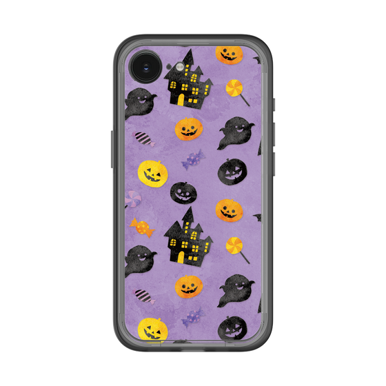 スリムプロテクションプレミアムケース［ Halloween Party - Purple ］
