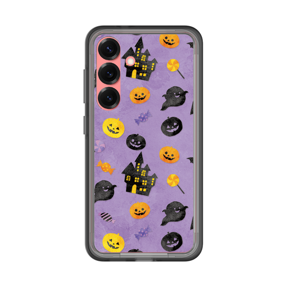 スリムプロテクションプレミアムケース［ Halloween Party - Purple ］