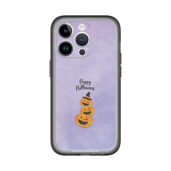 スリムプロテクションプレミアムケース［ Happy Halloween - Pumpkin ］