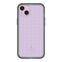 スリムプロテクションプレミアムケース［ LANVIN en Bleu Tiny dots Purple - ランバン ドット パープル ］