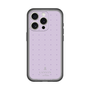 スリムプロテクションプレミアムケース［ LANVIN en Bleu Tiny dots Purple - ランバン ドット パープル ］